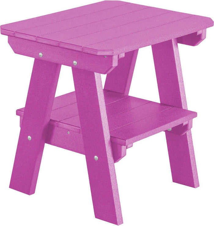 Wildridge Recycled Plastic Heritage 2 Tier End Table - Purple