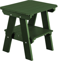 Wildridge Recycled Plastic Heritage 2 Tier End Table - Turf Green