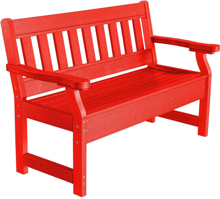 Wildridge Recycled Plastic Heritage 52.5" Garden Bench - Rocking Furniture