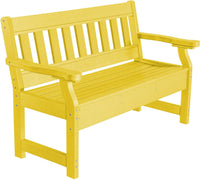 Wildridge Recycled Plastic Heritage 52.5" Garden Bench - Rocking Furniture