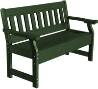 Wildridge Recycled Plastic Heritage 52.5" Garden Bench - Rocking Furniture