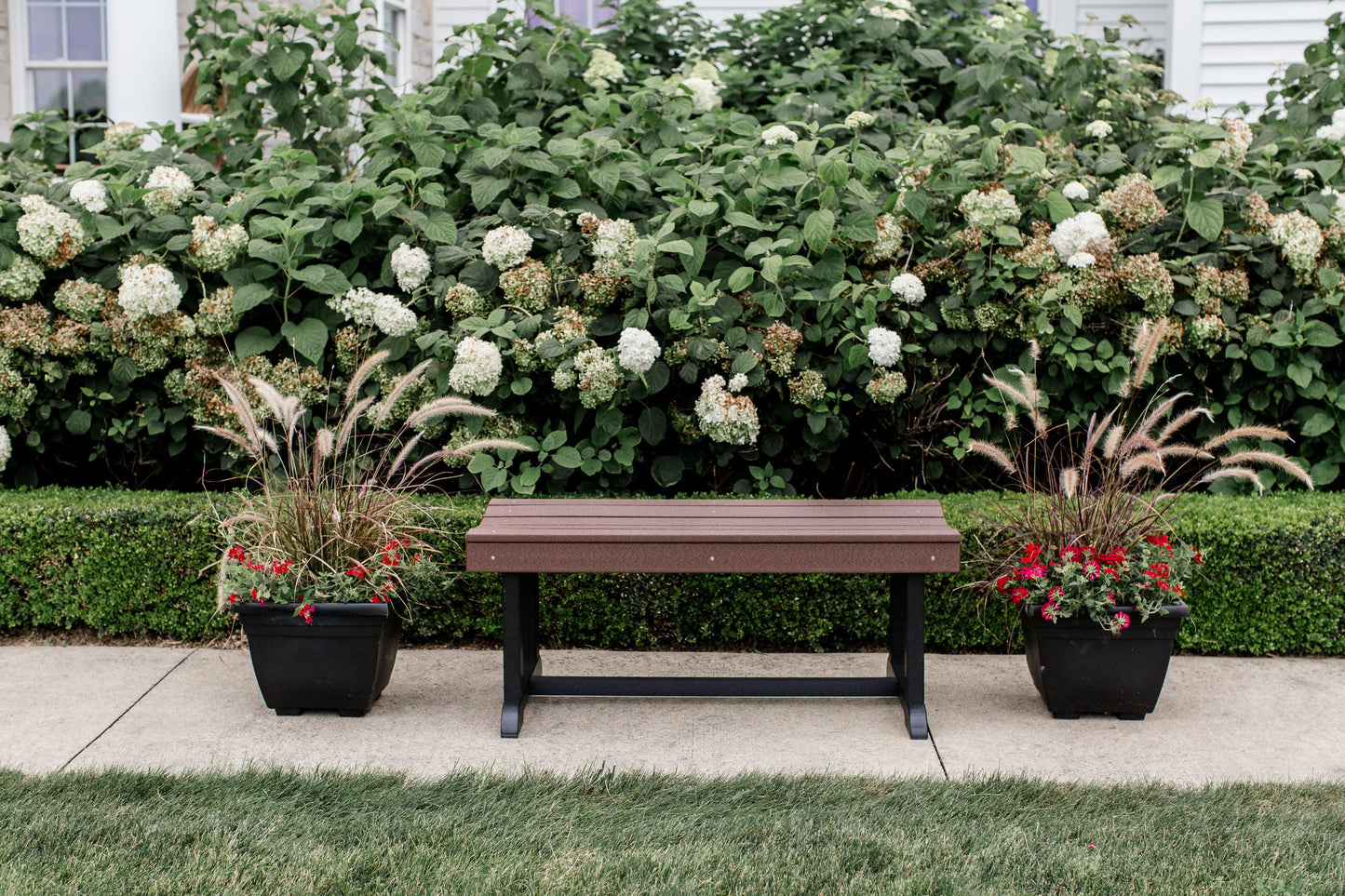 Wildridge Heritage Outdoor Recycled Plastic Patio Bench 42" - LEAD TIME TO SHIP 3 WEEKS