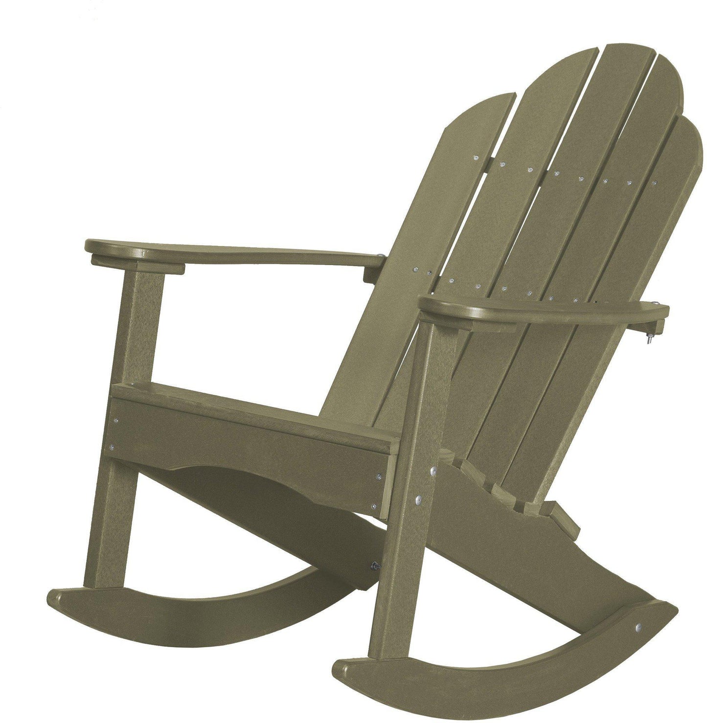 Wildridge Outdoor Recycled Plastic Classic Adirondack Rocking Chair - LEAD TIME TO SHIP 3 WEEKS