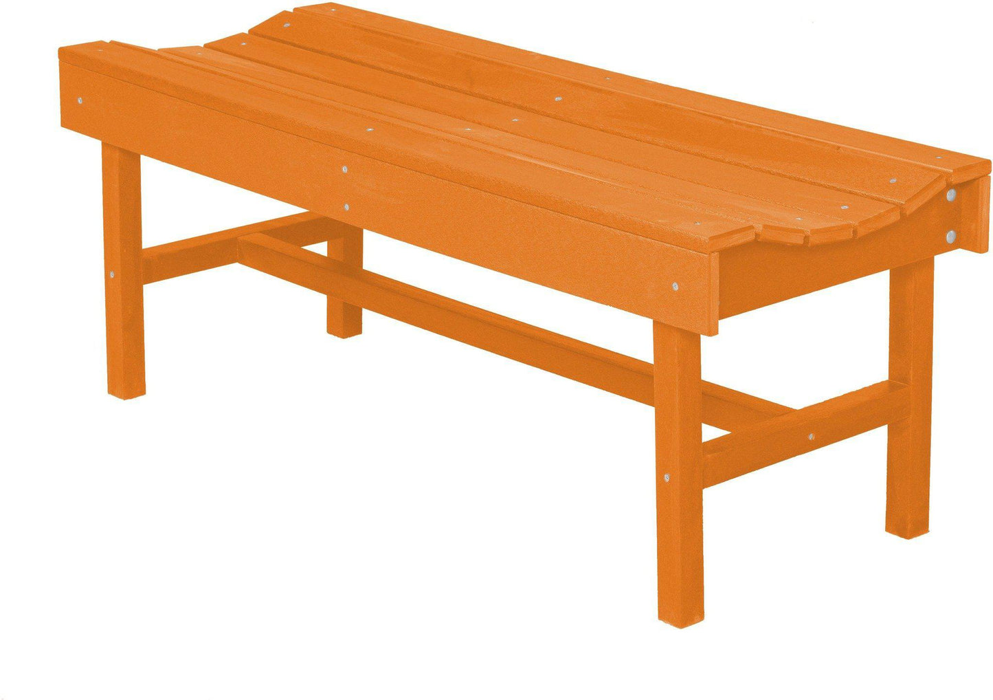 Wildridge Classic Outdoor Recycled Plastic Vineyard Bench - LEAD TIME TO SHIP 3 WEEKS