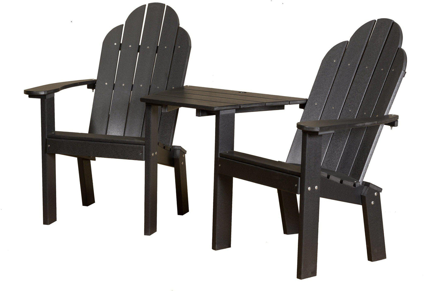 Wildridge Outdoor Recycled Plastic Classic Deck Chair Tete a Tete - LEAD TIME TO SHIP 3 WEEKS