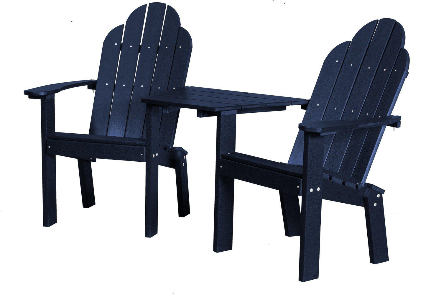 Wildridge Outdoor Recycled Plastic Classic Deck Chair Tete a Tete - LEAD TIME TO SHIP 4 WEEKS