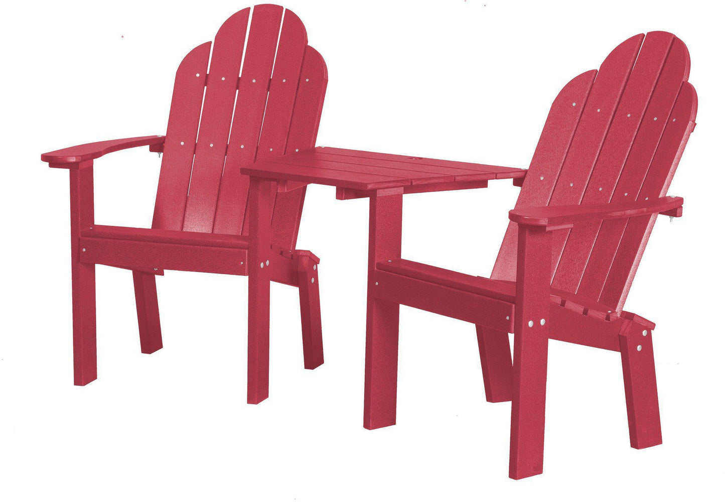 Wildridge Outdoor Recycled Plastic Classic Deck Chair Tete a Tete - LEAD TIME TO SHIP 3 WEEKS