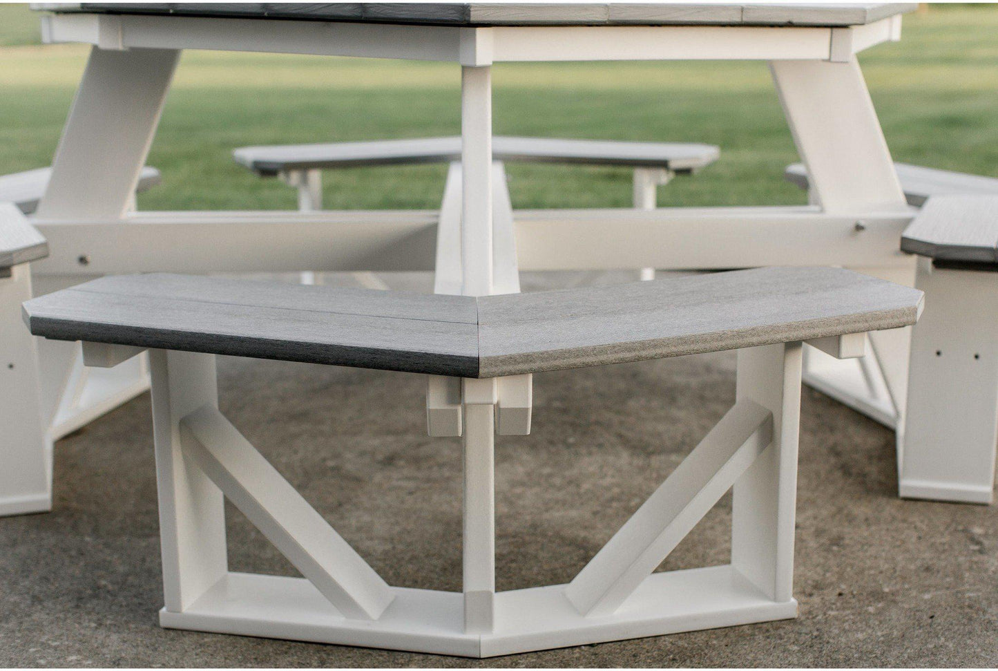 Wildridge Recycled Plastic 55" Octagon Picnic Table - LEAD TIME TO SHIP 6 WEEKS OR LESS