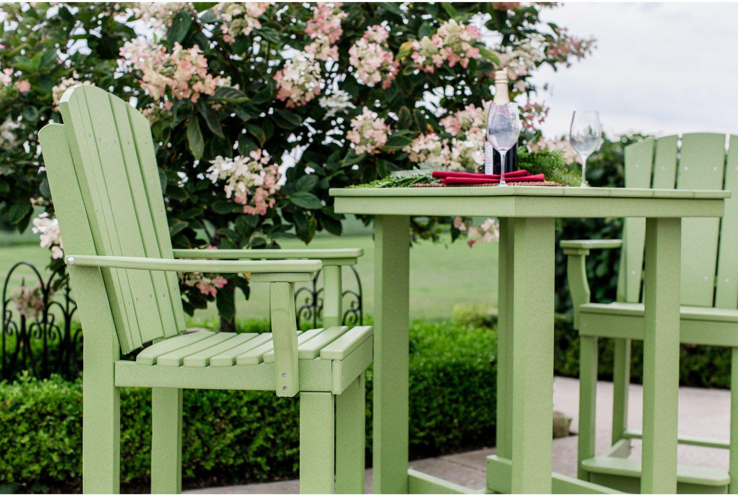 Wildridge Outdoor Heritage Recycled Plastic Patio Set (COUNTER HEIGHT) - LEAD TIME TO SHIP 3 WEEKS