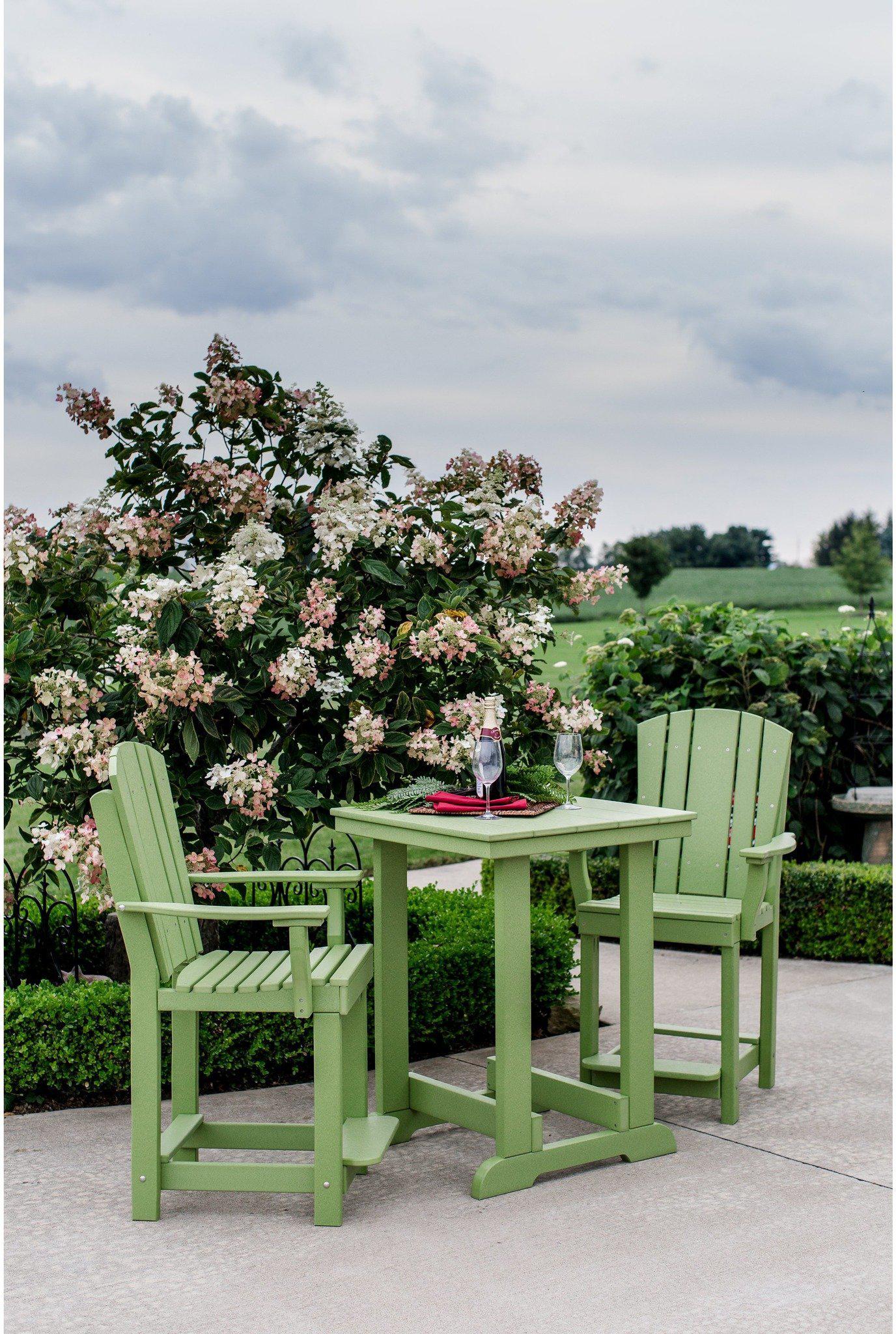 Wildridge Outdoor Heritage Recycled Plastic Patio Set (COUNTER HEIGHT) - LEAD TIME TO SHIP 3 WEEKS