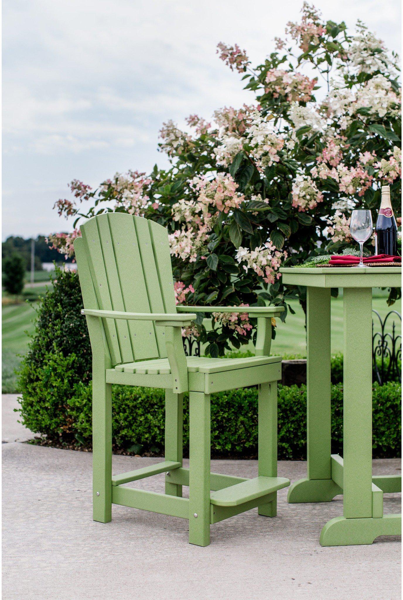 Wildridge Outdoor Heritage Recycled Plastic Patio Set (COUNTER HEIGHT) - LEAD TIME TO SHIP 3 WEEKS