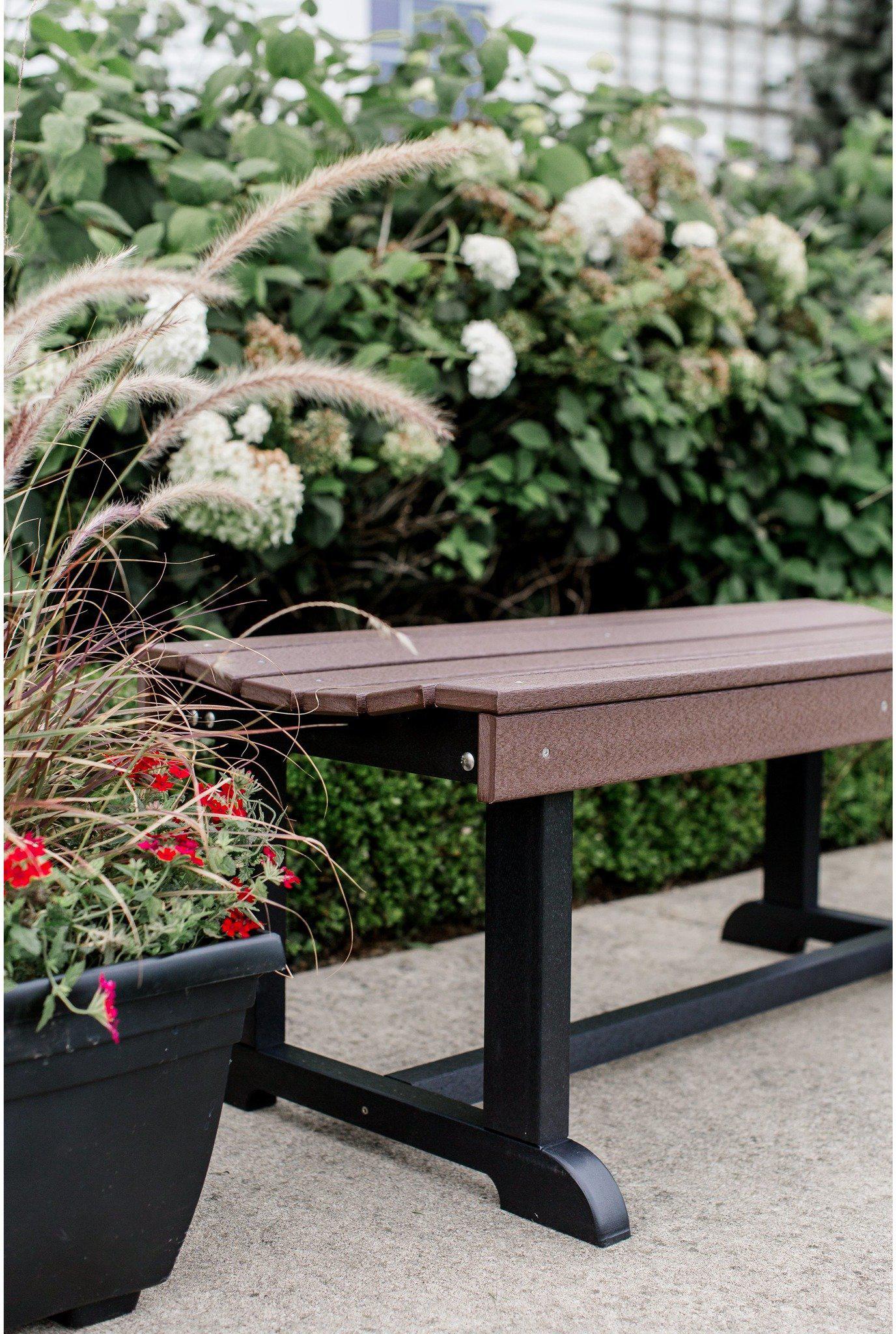 Wildridge Heritage Outdoor Recycled Plastic Patio Bench 42" - LEAD TIME TO SHIP 3 WEEKS