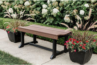 Wildridge Heritage Outdoor Recycled Plastic Patio Bench 42"