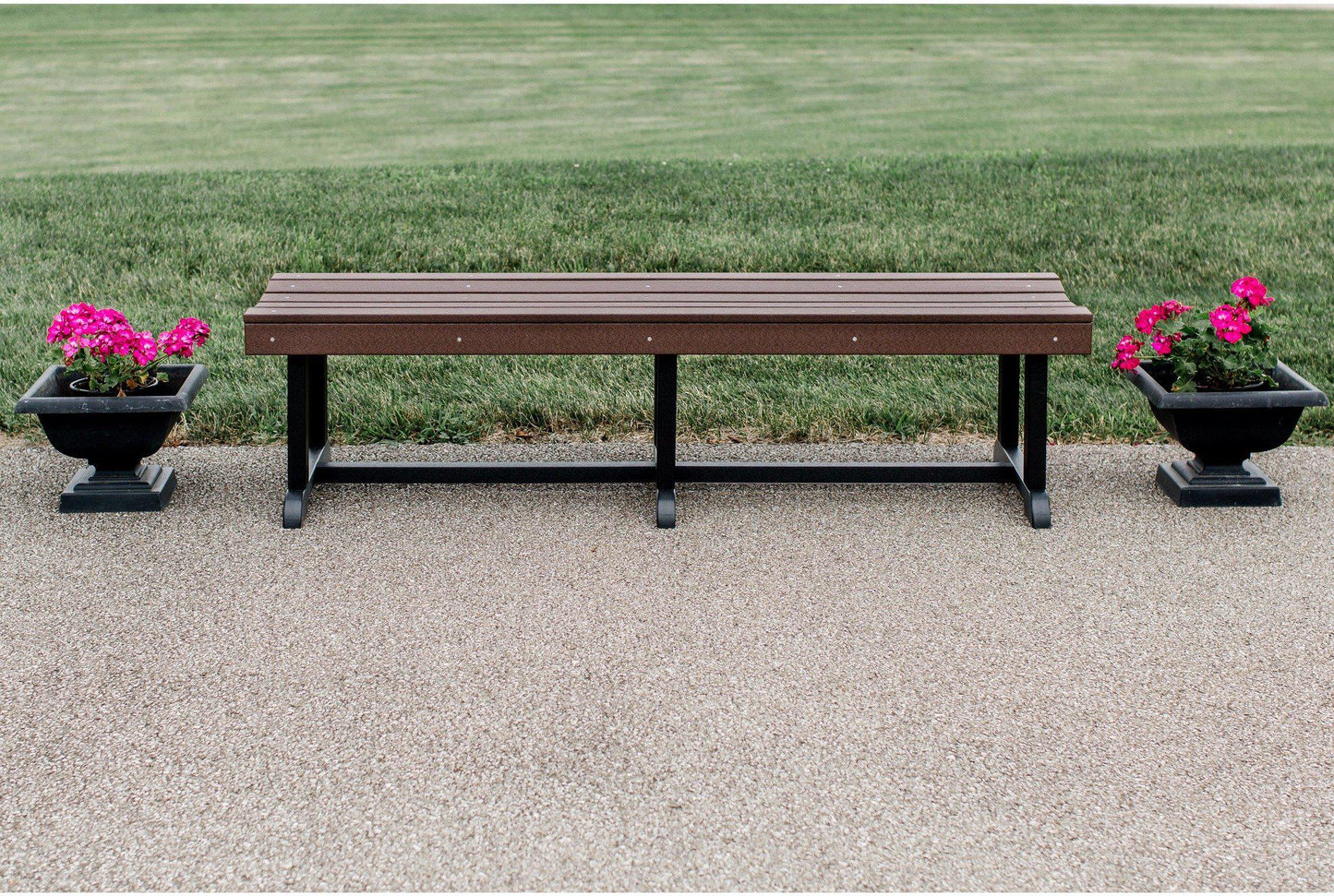 Wildridge Outdoor Heritage Recycled Plastic 68" Patio Bench 