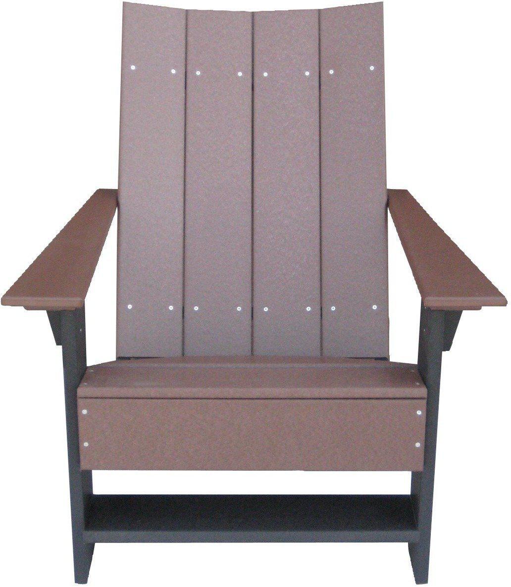 Wildridge Outdoor Recycled Plastic LCC-314 Contemporary Adirondack Chair (QUICK SHIP) - LEAD TIME TO SHIP 3 TO 4 BUSINESS DAYS