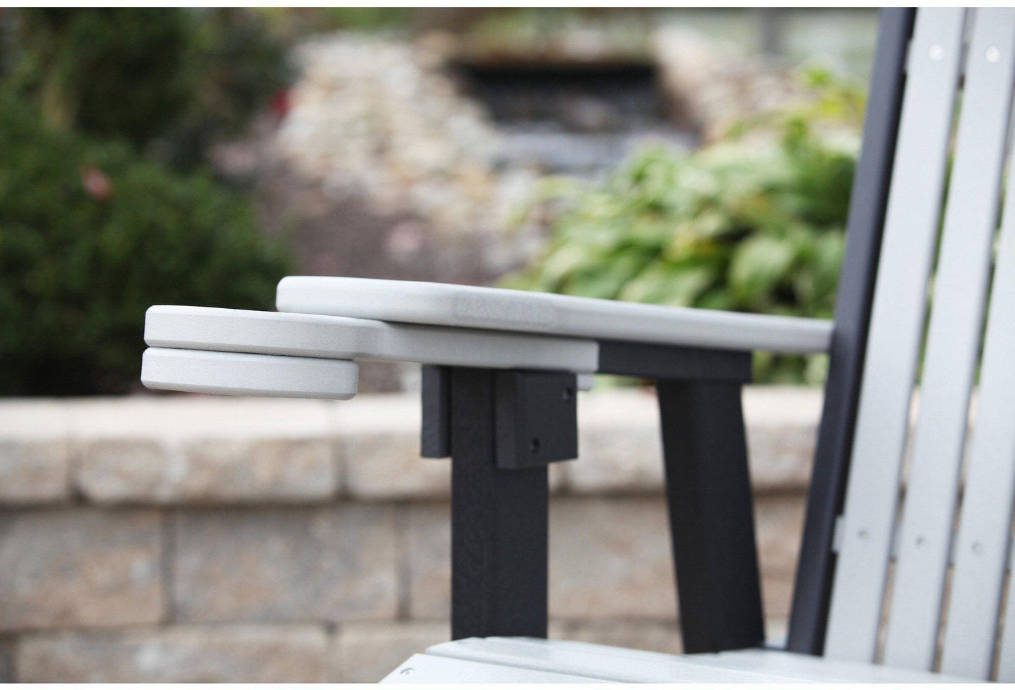 LuxCraft Rollback Recycled Plastic 4ft. Plain Patio Glider - LEAD TIME TO SHIP 7 BUSINESS DAYS OR LESS