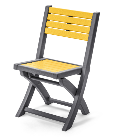 Perfect Choice Recycled Plastic Small Spaces Folding Chair - LEAD TIME TO SHIP 4 WEEKS OR LESS