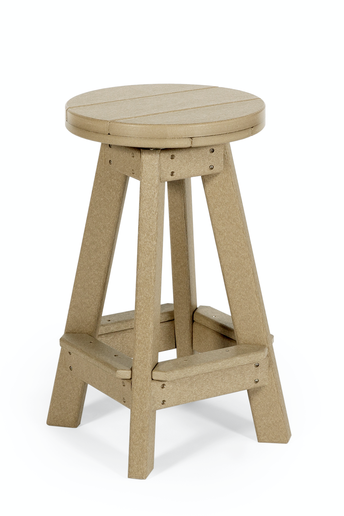 Leisure Lawns Amish Made Recycled Plastic Swivel Bar Stool Model #178 - LEAD TIME TO SHIP 4 WEEKS