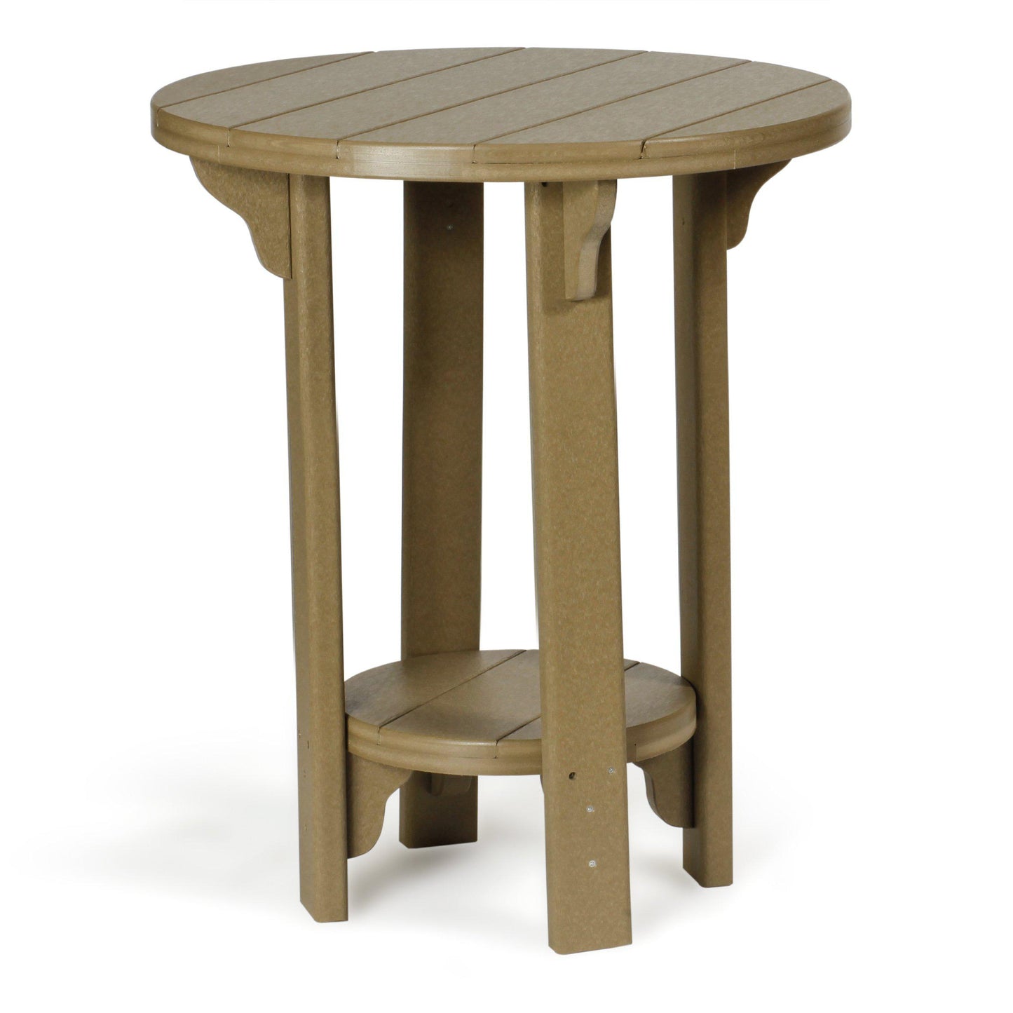 Leisure Lawns Amish Made Recycled Plastic 30" Round Table Model #730C (Counter Height)- LEAD TIME TO SHIP 8 WEEKS OR LESS