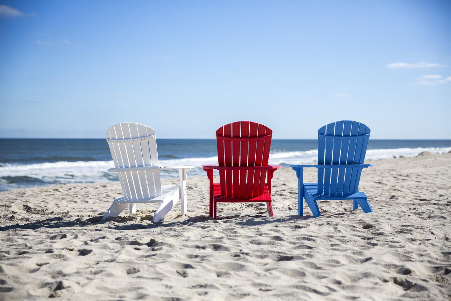 Leisure Lawns Amish Made Recycled Plastic Fan-Back Adirondack Chair Model #360 - LEAD TIME TO SHIP 4 WEEKS
