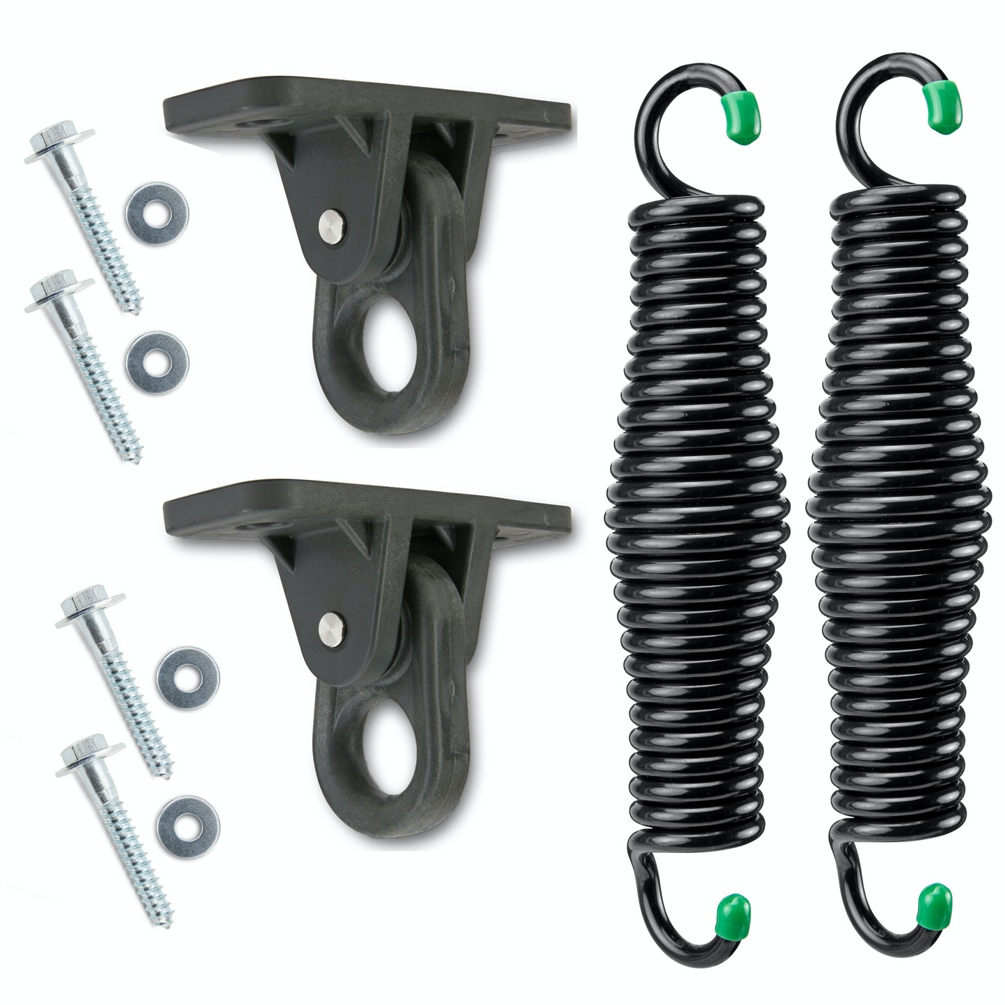 Levi Innovations Classic Porch Swing Hanging Kit (Made in USA) - BLACK - LEAD TIME TO SHIP 5 TO 7 BUSINESS DAYS
