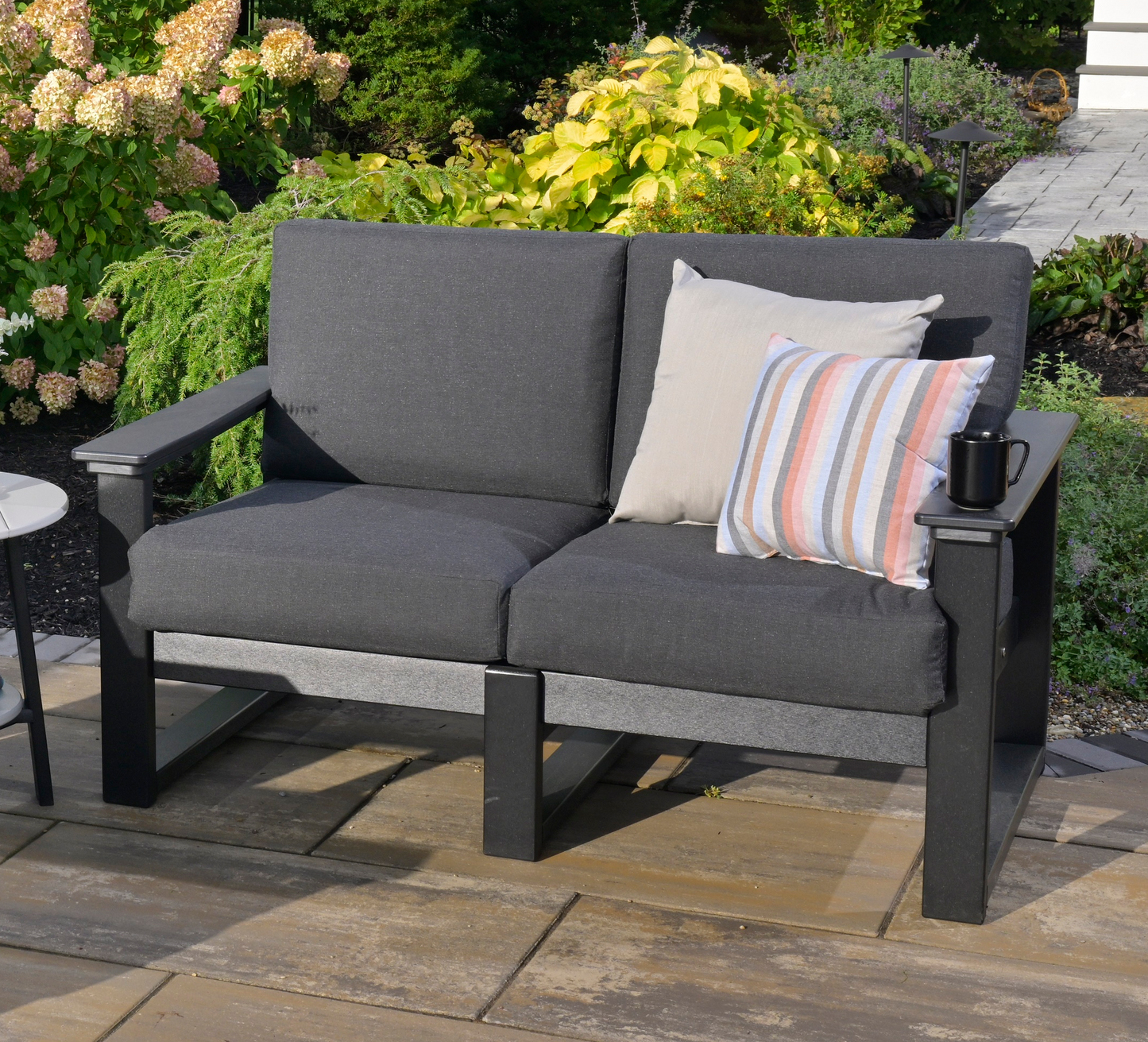 LuxCraft Recycled Plastic Lanai Deep Seating Loveseat - LEAD TIME TO SHIP 3 TO 4 WEEKS