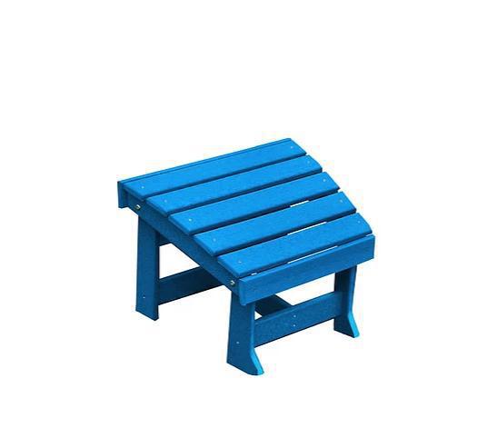 Bryton Park Poly Furniture Recycled Plastic Poly New Hope Footstool - LEAD TIME TO SHIP 10 BUSINESS DAYS
