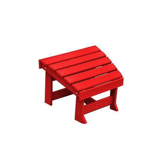 Bryton Park Poly Furniture Recycled Plastic Poly New Hope Footstool - LEAD TIME TO SHIP 10 BUSINESS DAYS