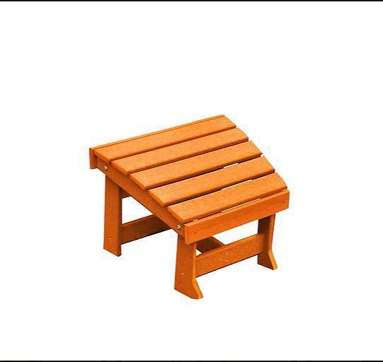 Bryton Park Poly Furniture Recycled Plastic Poly New Hope Footstool - LEAD TIME TO SHIP 10 BUSINESS DAYS