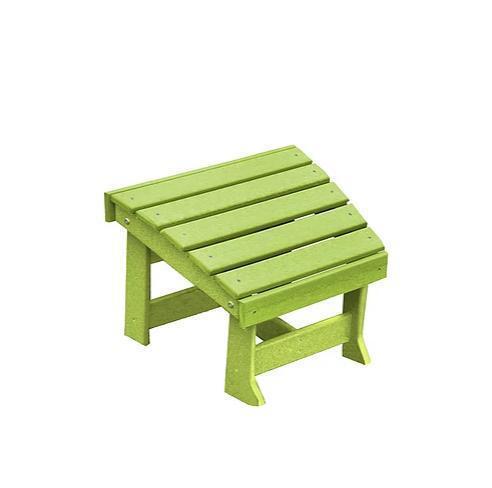 Bryton Park Poly Furniture Recycled Plastic Poly New Hope Footstool - LEAD TIME TO SHIP 10 BUSINESS DAYS