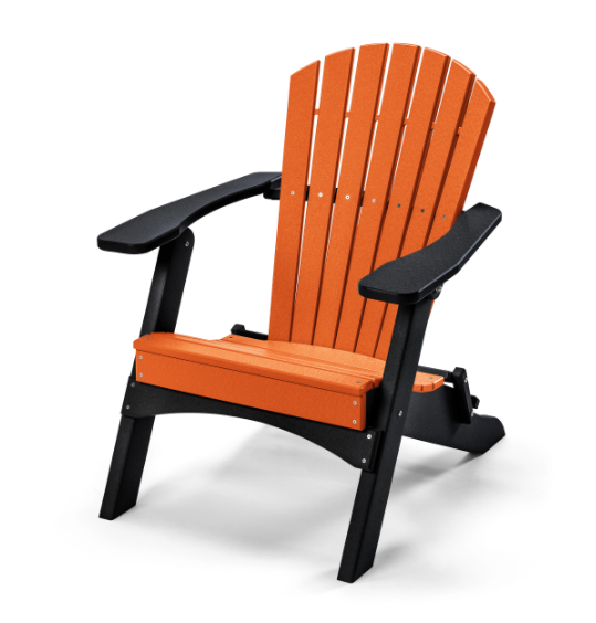 Perfect Choice Recycled Plastic Classic Folding Adirondack Chair - LEAD TIME TO SHIP 4 WEEKS OR LESS