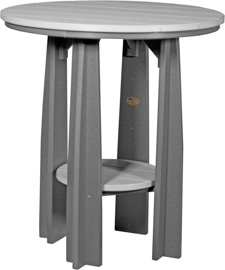 LuxCraft Recycled Plastic Counter Height 36" Balcony Table  - LEAD TIME TO SHIP 7 BUSINESS DAYS OR LESS