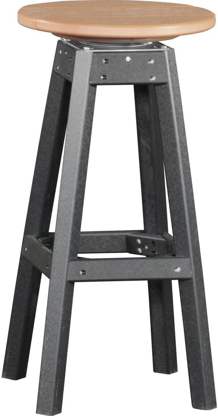 LuxCraft Recycled Plastic Bar Stool -  LEAD TIME TO SHIP 10 to 12 BUSINESS DAYS