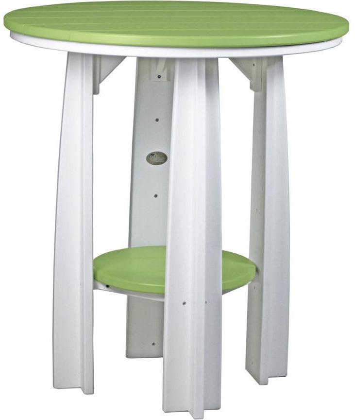 LuxCraft Recycled Plastic 36" Balcony Table - Rocking Furniture