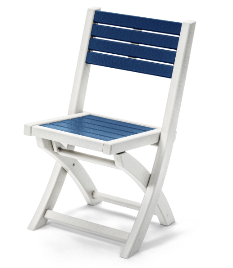 Perfect Choice Recycled Plastic Small Spaces Folding Chair - LEAD TIME TO SHIP 4 WEEKS OR LESS