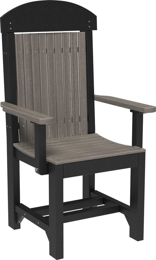 LuxCraft Recycled Plastic Classic Arm Chair (DINING HEIGHT)  - LEAD TIME TO SHIP 3 TO 4 WEEKS