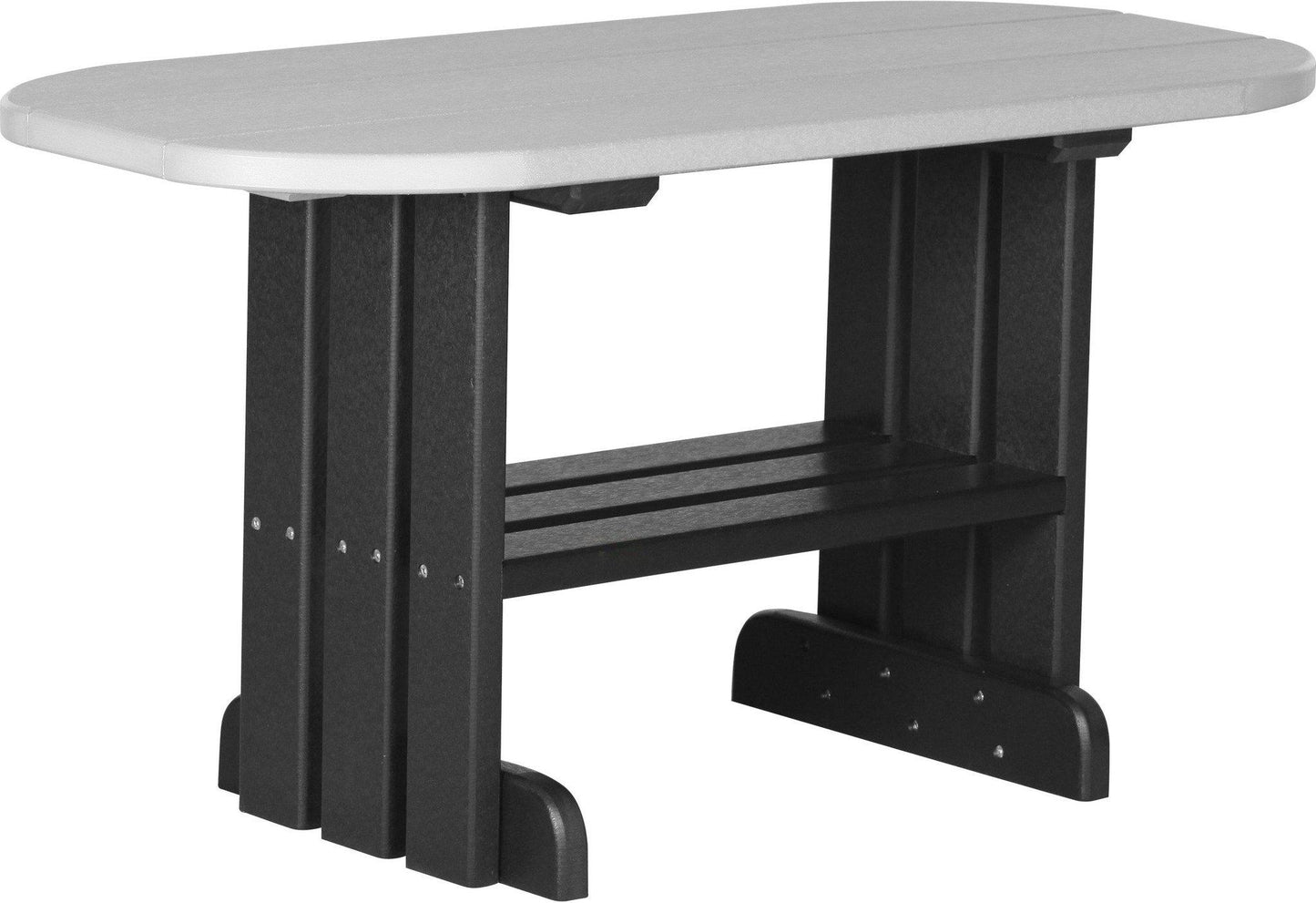 LuxCraft Recycled Plastic Coffee Table  - LEAD TIME TO SHIP 7 BUSINESS DAYS OR LESS