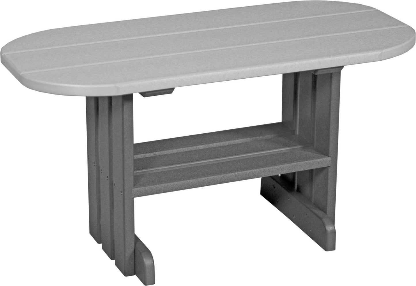 LuxCraft Recycled Plastic Coffee Table  - LEAD TIME TO SHIP 7 BUSINESS DAYS OR LESS