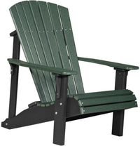 LuxCraft Recycled Plastic Deluxe Adirondack Chair - Rocking Furniture