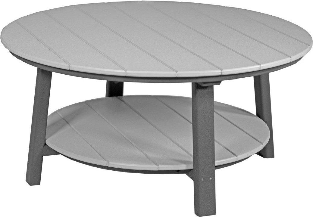 LuxCraft Recycled Plastic Deluxe Conversation Table  - LEAD TIME TO SHIP 10 to 12 BUSINESS DAYS