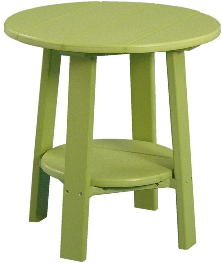 LuxCraft Recycled Plastic 21.5" Deluxe End Table - Rocking Furniture