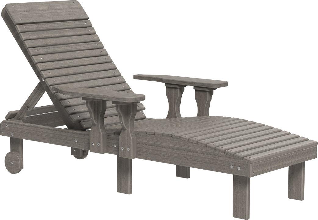 poly lounge chair coastalgray 