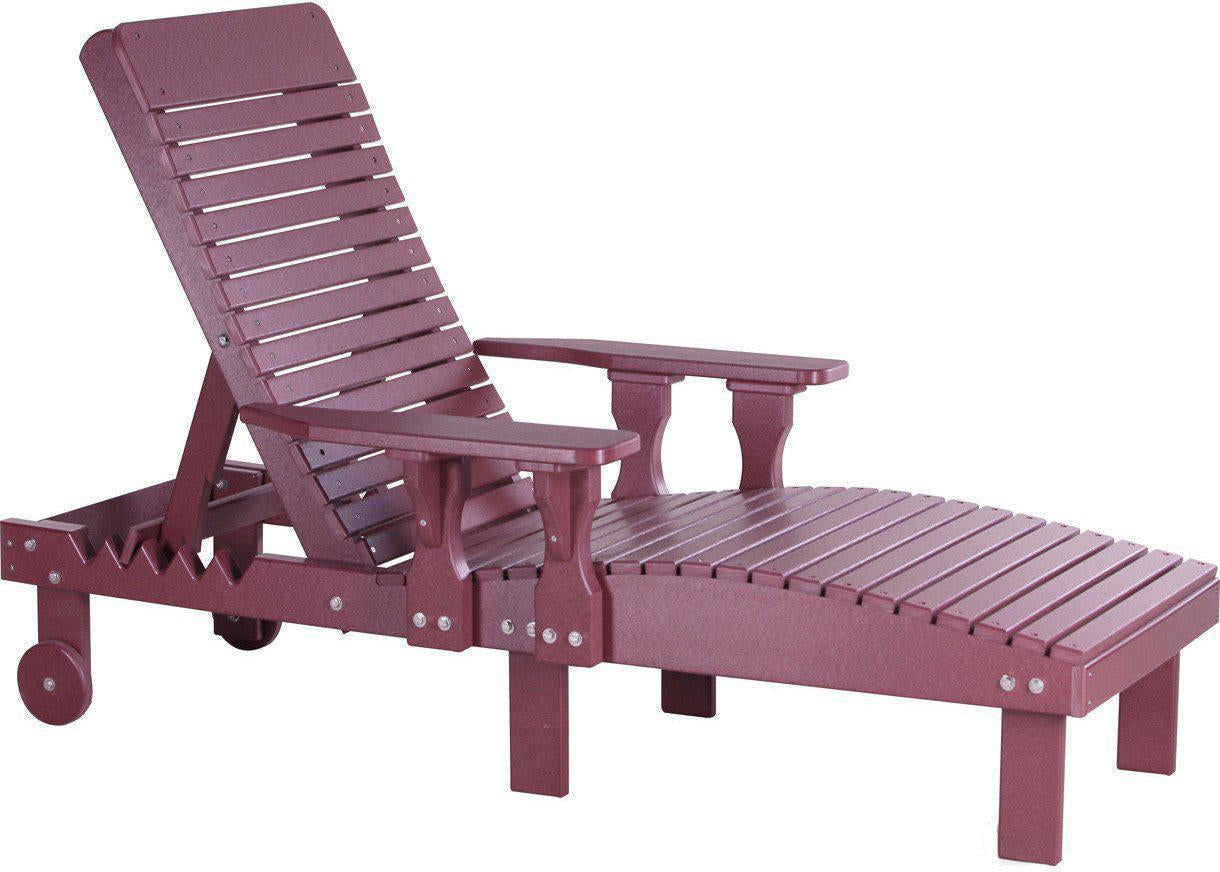 LuxCraft Recycled Plastic Lounge Chair - Rocking Furniture