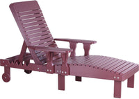 LuxCraft Recycled Plastic Lounge Chair - Rocking Furniture