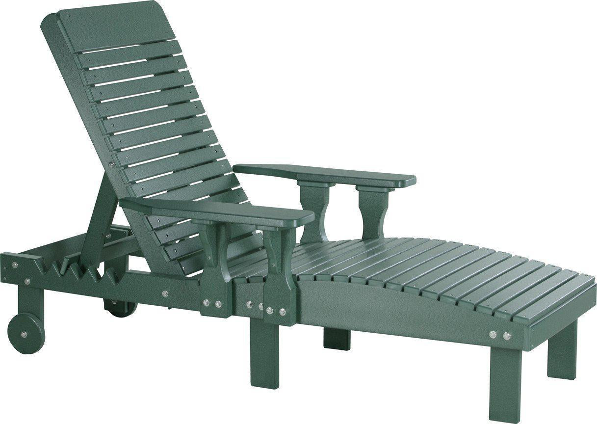 LuxCraft Recycled Plastic Lounge Chair - Rocking Furniture