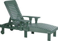 LuxCraft Recycled Plastic Lounge Chair - Rocking Furniture