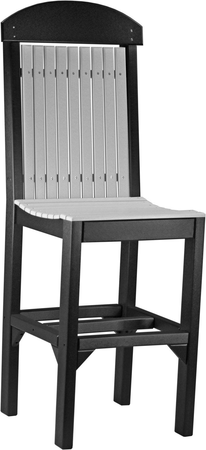 LuxCraft Recycled Plastic Classic Side Chair (BAR HEIGHT) - LEAD TIME TO SHIP 3 TO 4 WEEKS