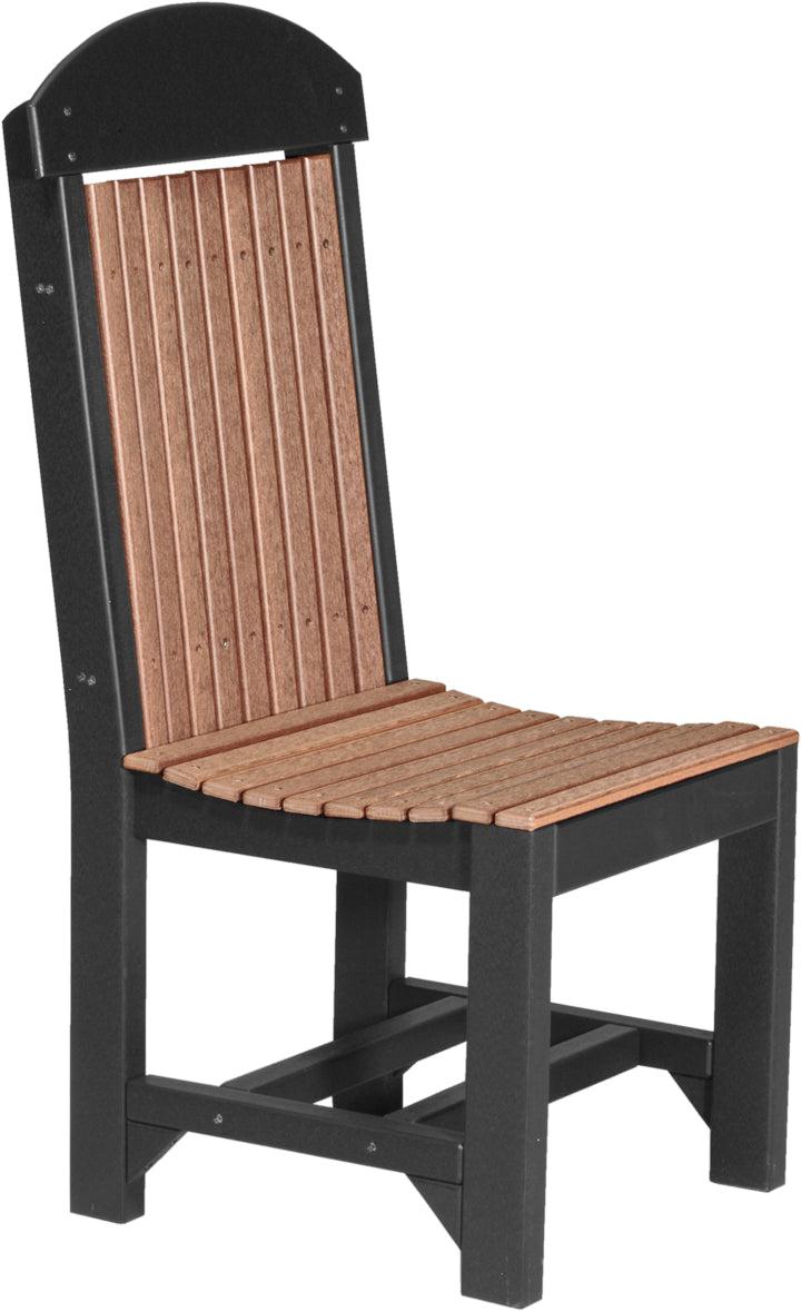 LuxCraft Recycled Plastic Classic Side Chair (DINING HEIGHT) - LEAD TIME TO SHIP 3 TO 4 WEEKS