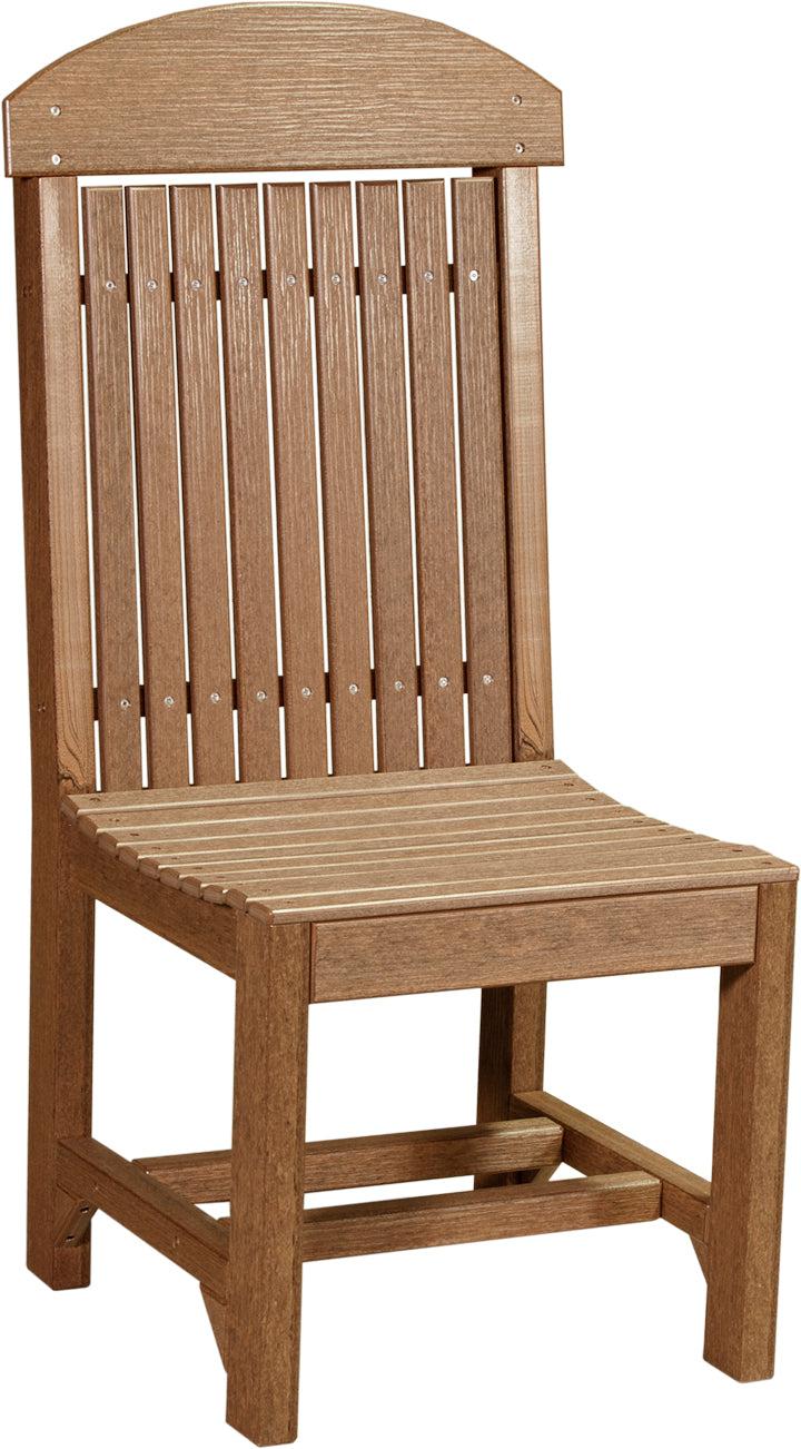 LuxCraft Recycled Plastic Classic Side Chair (DINING HEIGHT) - LEAD TIME TO SHIP 3 TO 4 WEEKS