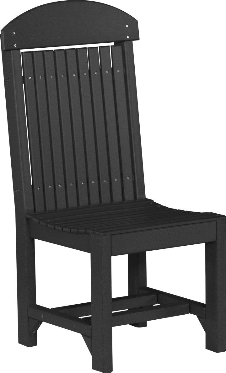 LuxCraft Recycled Plastic Classic Side Chair (DINING HEIGHT) - LEAD TIME TO SHIP 3 TO 4 WEEKS